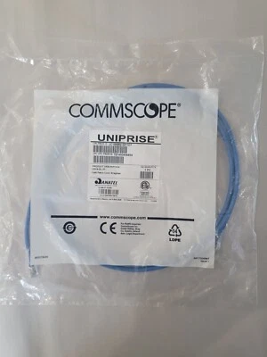 Commscope Uniprise Cat. 6 7ft. Blue - Image 1 of 2