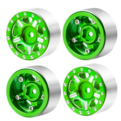 FLYXM 1.0" Beadlock Wheels Rims for RC 1:24 Axial SCX24 90081 AXI00001/2/5/6 - Image 1 of 4