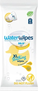 Waterwipes Plastic-Free XL Bathing,Toddler & Baby Wipes, 99.9% Water Based Wipe - Picture 1 of 12