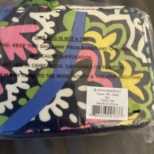 Portapillole da viaggio Vera Bradley nuovo con etichetta RIO - Foto 1 di 4