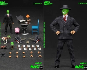 Figura de acción de colección BROTOYS The Mask Jim Carrey LR009-B 1/12 nuevo stock - Imagen 1 de 17