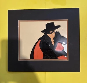 THE NEW ADVENTURES OF ZORRO ORIGINAL ANIMATED CEL - VG + COND - FREE SHIPPING - Picture 1 of 4