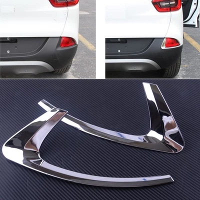 Marco de faros antiniebla ABS cromado para Renault Kadjar 2015-2018 kr - Imagen 1 de 4