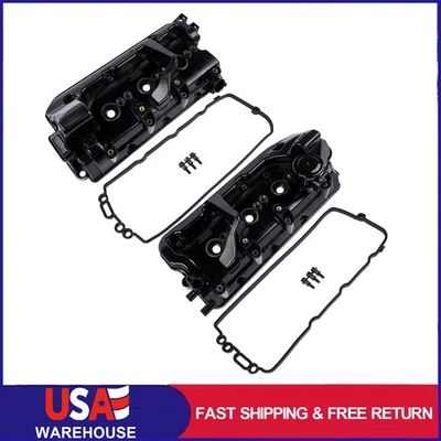 Cubierta de válvula de motor 2 piezas para Porsche Cayenne Audi VW 3.0 2016+ 059103470 059103469 Foto 1 de 4
