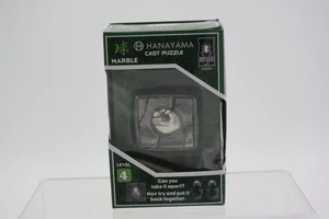 Hanayama - Marmor Level 4 Metallguss Puzzle Brainteaser  - Bild 1 von 7