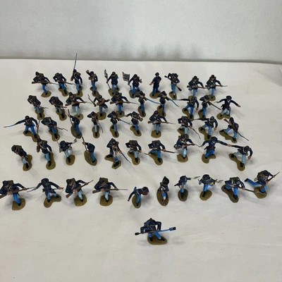 Soldados de plástico de la Guerra Civil Americana - Lote de 51 Foto 1 de 4