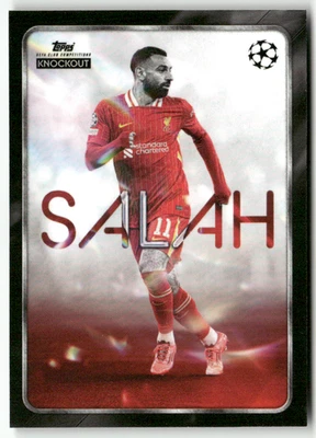 Topps Knockout 2025 Champions League No. Mohamed Salah Star Player - Image 1 of 2