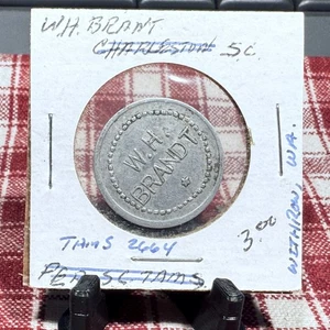 Withrow, Washington "W.H. Brandt" G/F 5¢ Handelsmedaille SP6826 - Bild 1 von 2