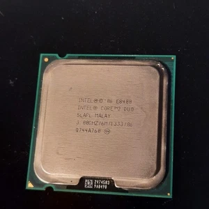 Intel Core 2 Duo E8400 - 3.00 GHz Dual-Core (SLB9J) Processor - Picture 1 of 2
