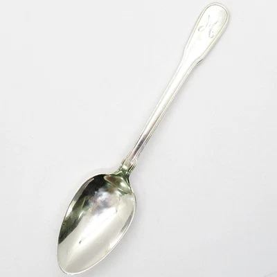CUCHARADITA PLATA ESTERLINA TIFFANY & CO HAMILTON 7"" M MONOGRAMA CUBIERTOS .925 Foto 1 de 4