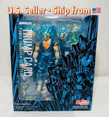 Dragon Ball Vegito Super Saiyajin Blue Demoniacal Fit SDCC SHF Shfiguarts US STOCK - Imagem 1 de 4