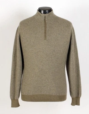 Loro Piana Cashmere Roadster Pull Sweater - Green - XL - $1350 Retail - Image 1 of 4