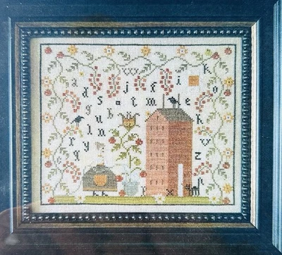 New Plum Street Samplers TOMATO SAMPLER Cross Stitch Pattern Chart - Image 1 of 3