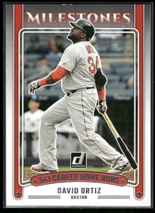 #19 David Ortiz 2025 Donruss Milestones - Imagen 1 de 2