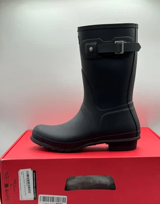 Hunter Women's Original  Short Boot Navy US 9 - EUR 40/41 - Image 1 of 4