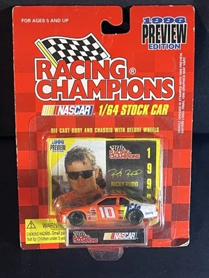 Racing Champions 1/64 NASCAR Stock Car #10 Ricky Rudd 1996 Foto 1 de 3