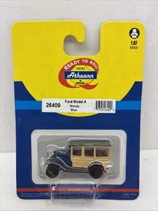 Athearn HO 1:87 n. 26409 Ford Modello A Woody. Blu. NOS - Foto 1 di 1