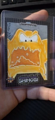 The Cheese Monster! - Scooby-Doo Style! ~ JASON MONTOYA Sketch Card - Image 1 of 2