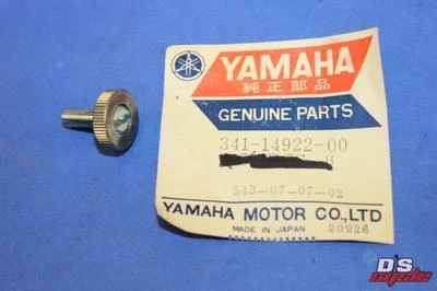 NOS YAMAHA 1973-1974 TX750 TX750A TORNILLO ACELERADOR PIEZA # 341-14922-00-00 Foto 1 de 4