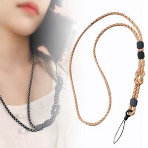 Keychain Hand-woven Woven Rope Phone Anti-lost Straps Phone Accessories - Photo 1 sur 15