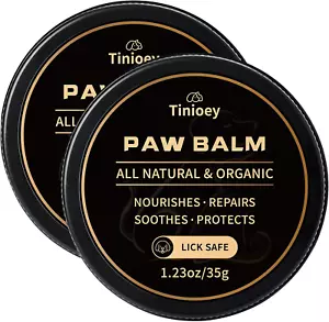 All-Natural Lick Safe Dog Paw Balm for Dogs & Cats | 2 Pack Dog Paw Pad Balm Paw - Picture 1 of 12