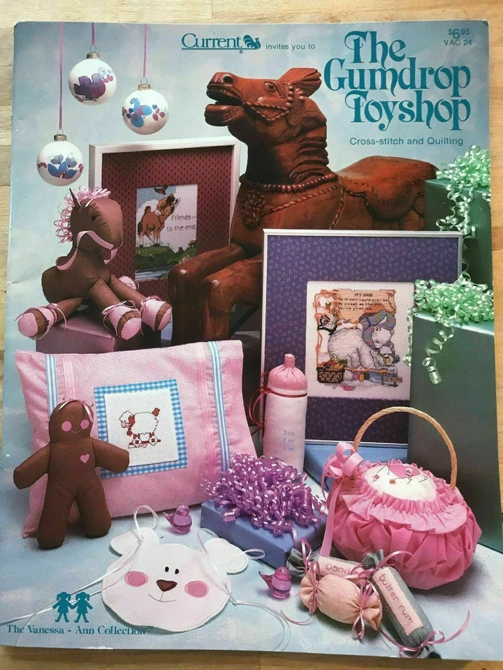  Cross Stitch Pattern Booklet  The Gumdrop Toyshop (Vaness-Ann) Current - Image 1 of 1