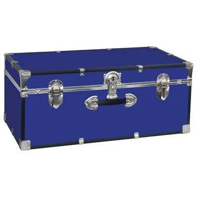 Seward Essential 30 Inch Trunk with Lock Blue - Image 1 of 3