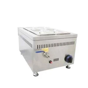 HOSTY 4 Pot Square Wet Bain Marie LPG - Picture 1 of 1