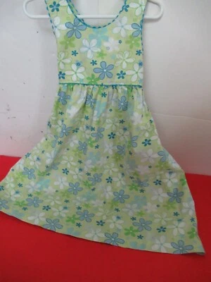 P7-1 Girls Size 4 Multicolored Floral Sun Dress by Chez Ami - Image 1 of 4