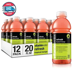 Vitaminwater Refresh Electrolyte Enhanced Water W/Vitamins, Tropical Mango Drin - Picture 1 of 12