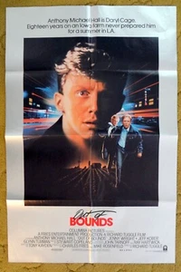 OUT OF BOUNDS 1986 poster - Anthony Michael Hall a great action crime thriller!! - Picture 1 of 1