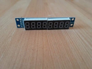 LED 7 Segment Display MAX7219 SPI 5V Anzeige Modul Arduino Raspberry - Bild 1 von 2