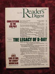 Readers Digest June 1984 D-Day Lawrence Elliott John Barron Walter Cronkite - Picture 1 of 1