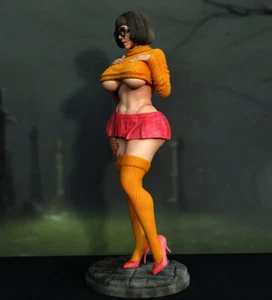 Figura de resina escala 1/24 modelo Vilma sexy niña kit juguetes sin pintar sin montar - Imagen 1 de 7