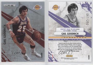 2010-11 Panini Rookies & Stars Longevity Ruby /250 Gail Goodrich #105 HOF
