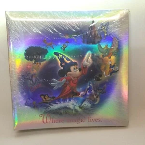 Walt Disney World "Where Magic Lives" Photo Album Holds 200 4x6 Photos NIP - Picture 1 of 5