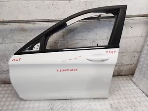MERCEDES BENZ C CLASS W205 COMPLETE DOOR FRONT LEFT PASSENGER SIDE IN WHITE 2015 - Picture 1 of 24