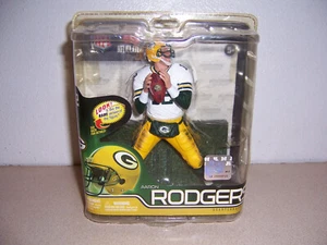 2012 Aaron Rodgers #12 NFL Green Bay Packers Football Figur - Bild 1 von 2