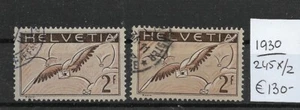 SWITZERLAND @ 1930   Mi. 245 Z /X   Air Mail  - Nice Prized @Swit.50 - Picture 1 of 1