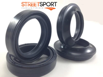 Sellos antipolvo y aceite horquilla Honda GL1100 GOLDWING GL 1100 "80 - 83" - Juego de 4 - ¡NUEVO!! Foto 1 de 4