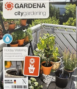 GARDENA Urlaubsbewässerung-Set (1265-20) für bis zu 36 Pflanzen Balkon Terrasse - Picture 1 of 4