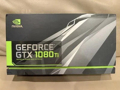 NVIDIA GeForce GTX 1080 TI Founders Edition 11GB GDDR5X Graphic Card - Image 1 of 4