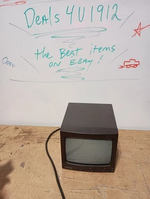 BURLE TC1909 9" COMMERCIAL VIDEO MONITOR Security Product* Powers On! - Image 1 of 4