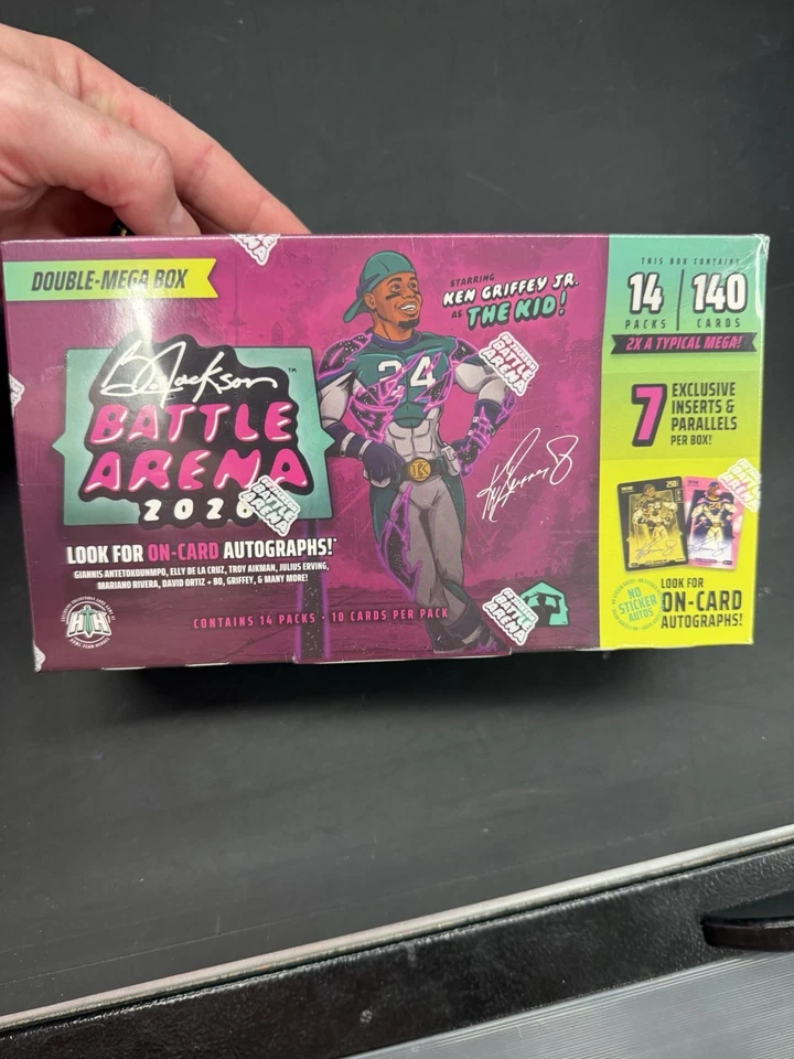 Bo Jackson Battle Arena 2026 Edition Double Mega Box New Sealed! IN HAND 💥