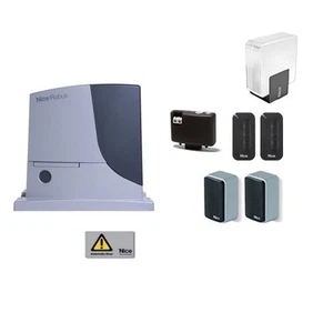 KIT AUTOMAZIONE CANCELLI SCORREVOLI FINO A 600 KG NICE ROBUSKIT 600 RB600BDKCE - Imagen 1 de 1