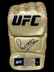 Alex Pereira “Poatan” Signed Autographed UFC Gold Glove PSA/DNA Authentic - Picture 1 of 2