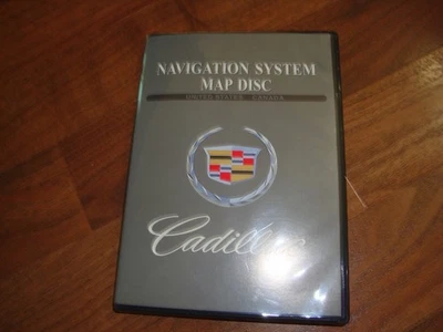 Disco, estuche y folleto de navegación GPS Cadillac XLR OEM versión 4,00 Foto 1 de 4