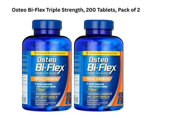 Osteo Bi-Flex Triple Fuerza, 200 Comprimidos - Pack de 2 Foto 1 de 3