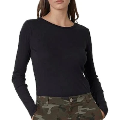 Velvet Bayler Scoop Long Sleeve Tee - Black. NWT Size (XS) X-Small - Image 1 of 4