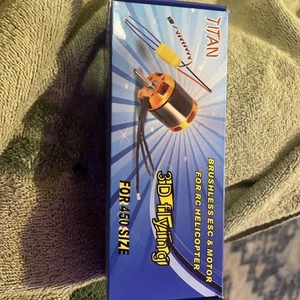 Titan 3D Esc & Motor For R/C Helicopters - Picture 1 of 3